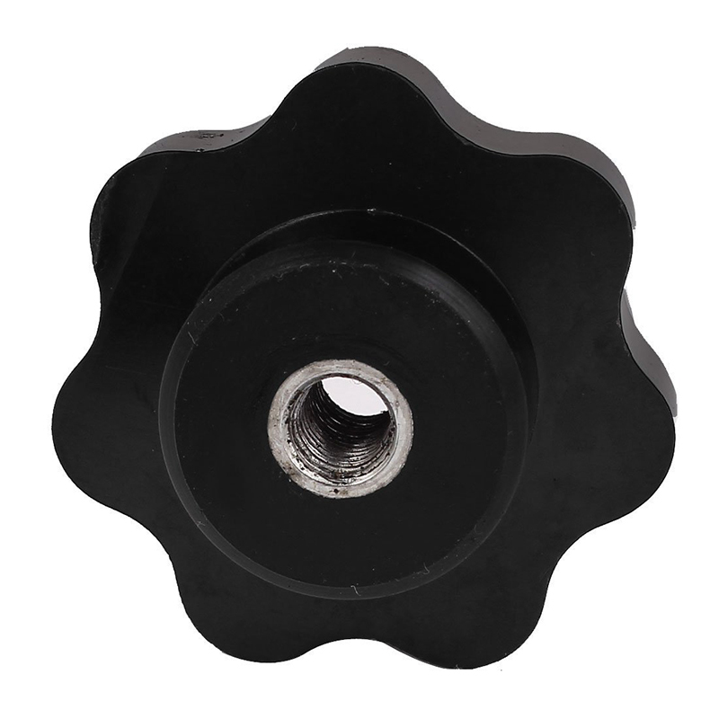 2 Pcs M10 Female Thread Nuts 50mm Star Head Clamping Knob Gr