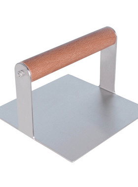 Stainless Steel Burger Press For Griddle, Non-Stick Bacon