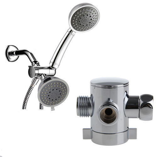 3 Way T-adapter Valve For Toilet Bidet Shower Head Diverter