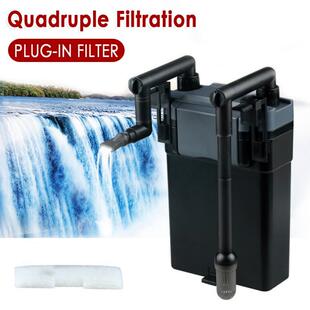 Aquarium External Canister Filter Table Top Fish Tank Wall