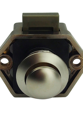 Push Lock Button 20mm Cupboard Door Knob RV Camper Car Motor