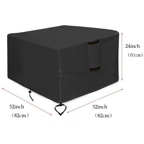 Waterproof Garden  Square Fire Pit Cover Stove Cover Heater