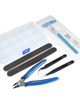 12Pcs Modeling Making Tools Model Basic Tools Craft Set for