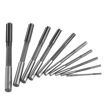 Efficiency10Pcs 3-12mm HSS Straight Shank Chucking Reamer Mi