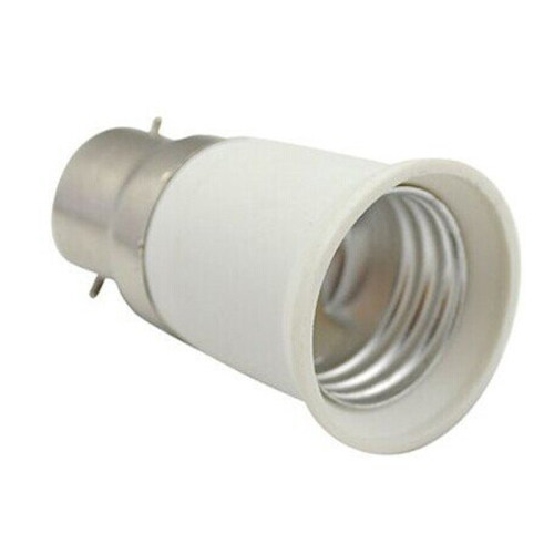 Pack of 5 Bulb Base Socket Converter Adaptor (B22 to E27)