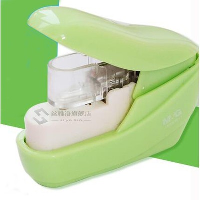 Students Stationery Nail Free Stapler Stapleless Safe Staple