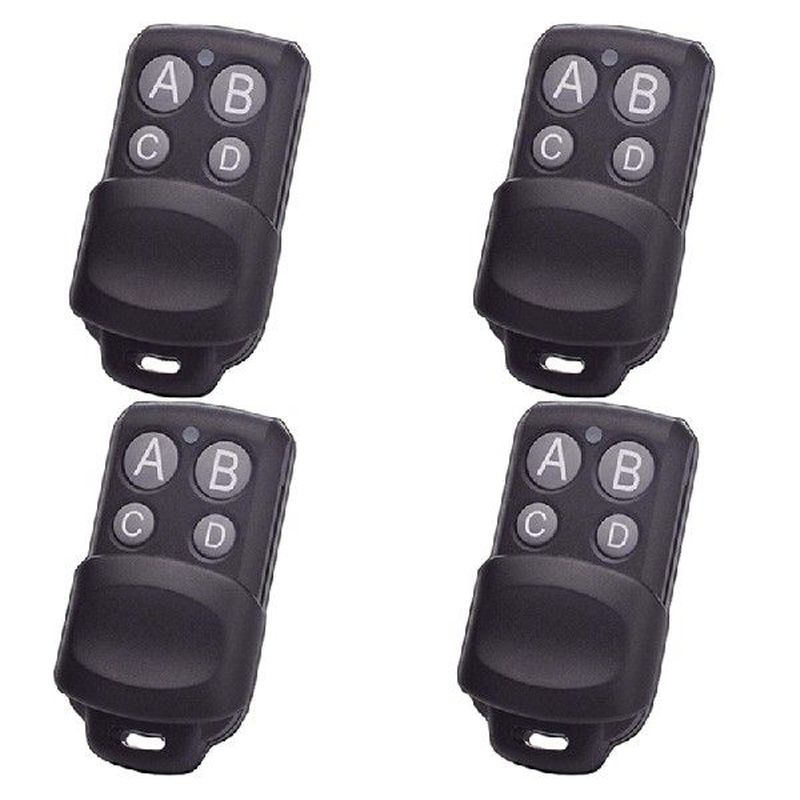 4X AB038 Wireless RF Remote Control 433Mhz Electric Gate