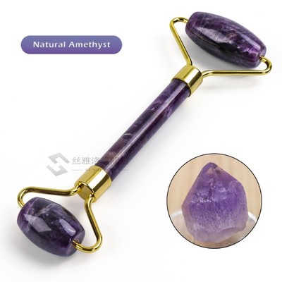 Natural Stone Face Roller Massager Facial Slim Lifting Tool