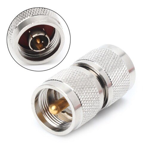 RF Coaxial UHF PL259 Male to UHF PL-259 Male Plug Adapter Co