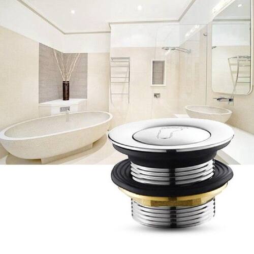 Filter Thicken Bathroom Sink Waste Strainer Pop-Up Basin