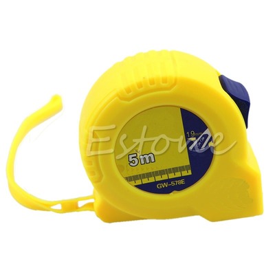 5M Steel Ruler Tape Measure Sewing Cloth Metric Tailor Tools