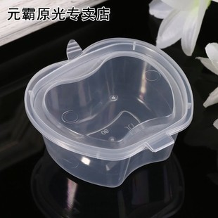 10Pcs Disposable Slime Clay Foam Container Box Ketchup Stora