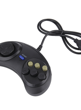 Six Buttoms Game handle Command Pad Accessories For Sega Meg