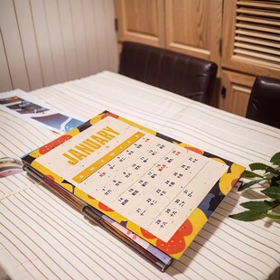 2026新款种子纸可发芽蛇桌面日历台历定制照片卡片订制高颜值