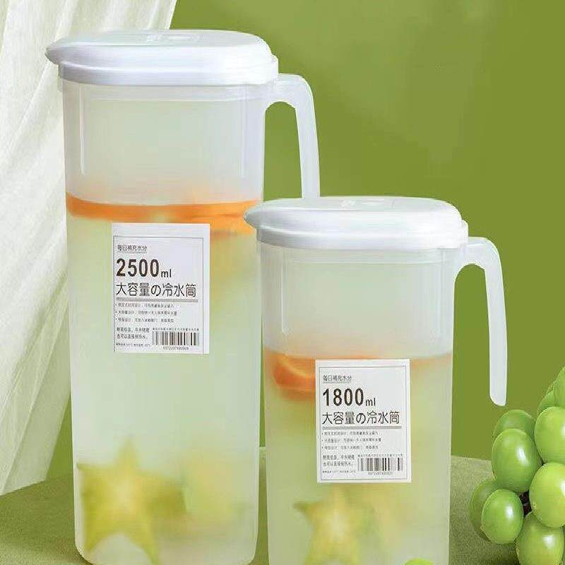 正宗冰箱侧门冷水水壶家用冷水杯大容量耐高温储水夏季饮料桶冷冲