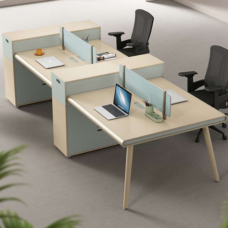 办公2/4/6人屏风卡座员工作位主管电脑桌员工班台办公桌财务桌子
