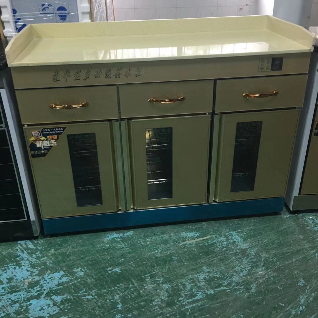 无磁层架双门消毒柜大理石柜商用大型消毒碗柜无抽餐具茶水配餐柜