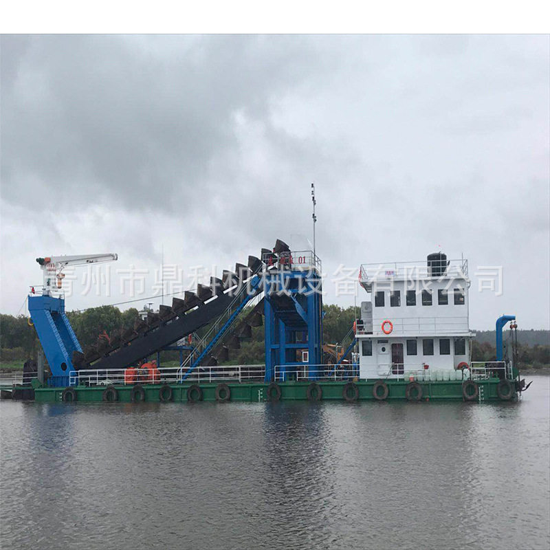 链斗式挖泥船河道清淤疏浚