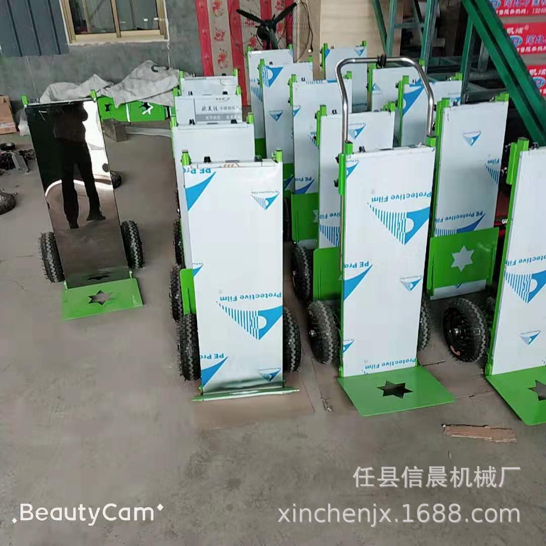 电动物流爬楼两轮载重王手推车