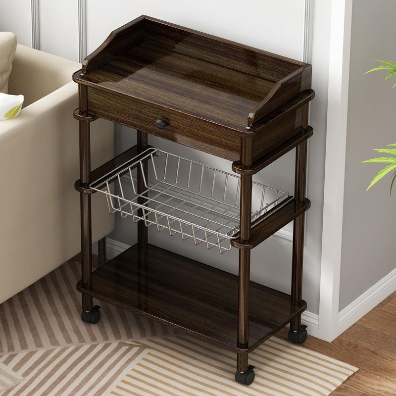 边几可移动小茶几简易家用边柜现代简约小型茶水柜多层置物架沙发