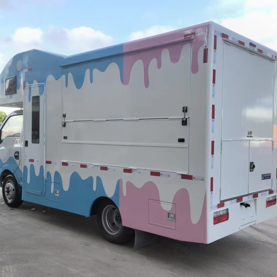 国六无烟户外流动厨房车