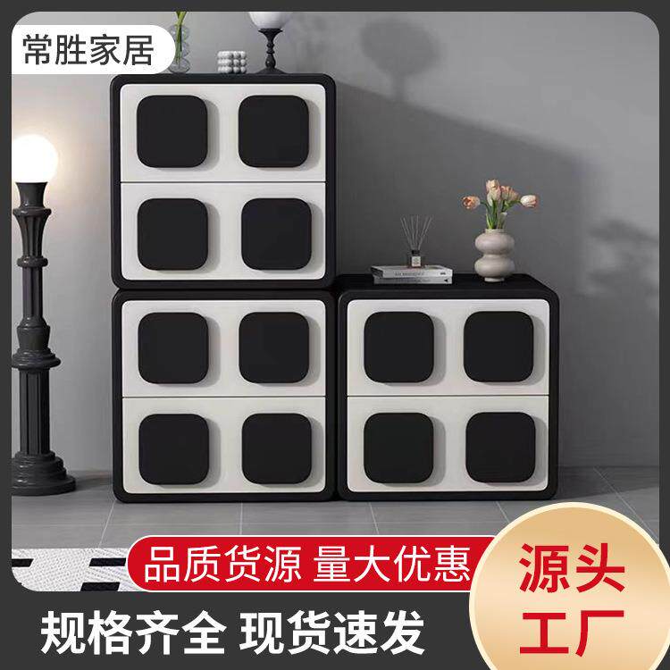 实木多层柜电视组合柜卧室组合床头柜沙发简约边柜客厅储物轻奢