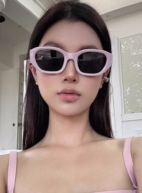 欧美辣妹方形女士太阳眼