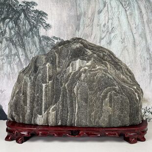 泰山石敢当天然原石山石奇石靠室内外办公室客厅摆件补角假山观赏