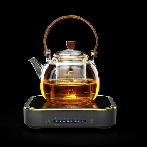 厂家直销讯米戈米电陶炉迷你烧水煮茶炉电炉铸铁方形茶具定