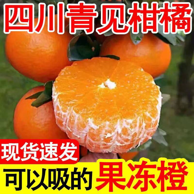 四川青见柑橘丑橙新鲜水果薄皮多汁可以吸的果冻橙5斤包邮