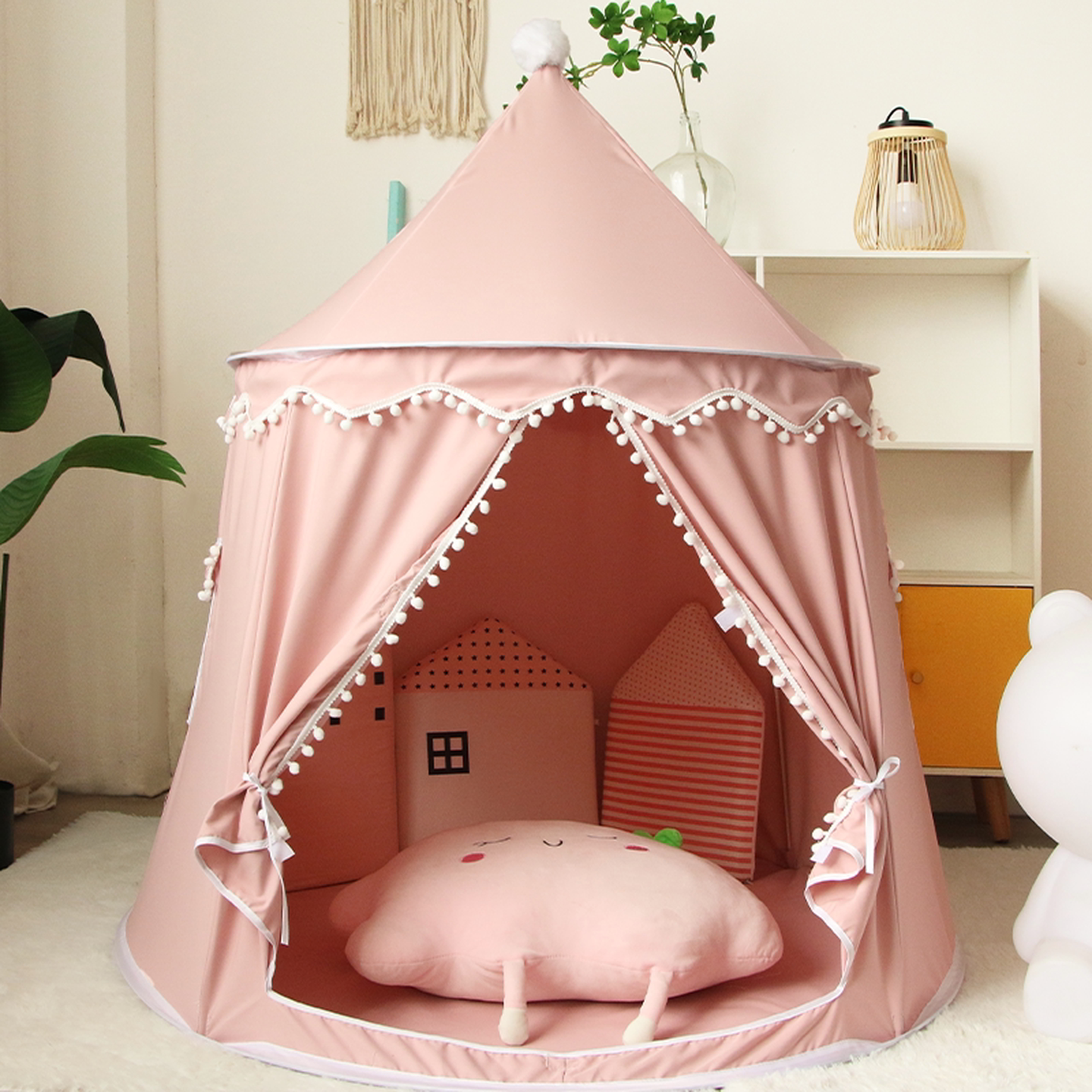 儿童帐篷室内女孩儿童帐篷室内玩具屋宝宝游戏公主小房子城堡