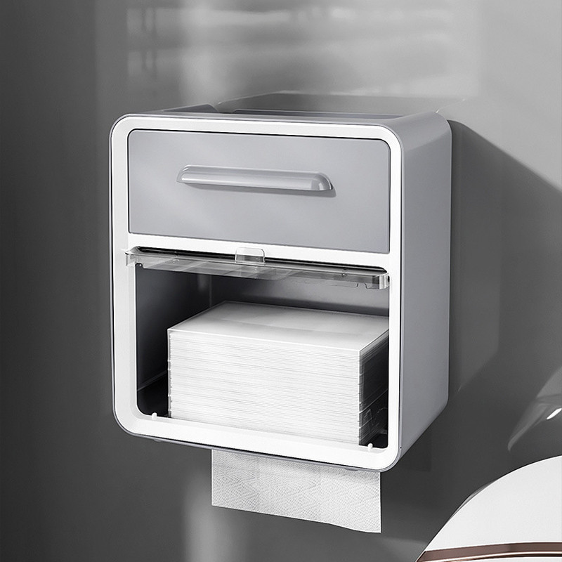 高端卫生间纸巾盒卫生间纸巾盒厕所抽纸盒卫生纸厕纸卷纸盒子