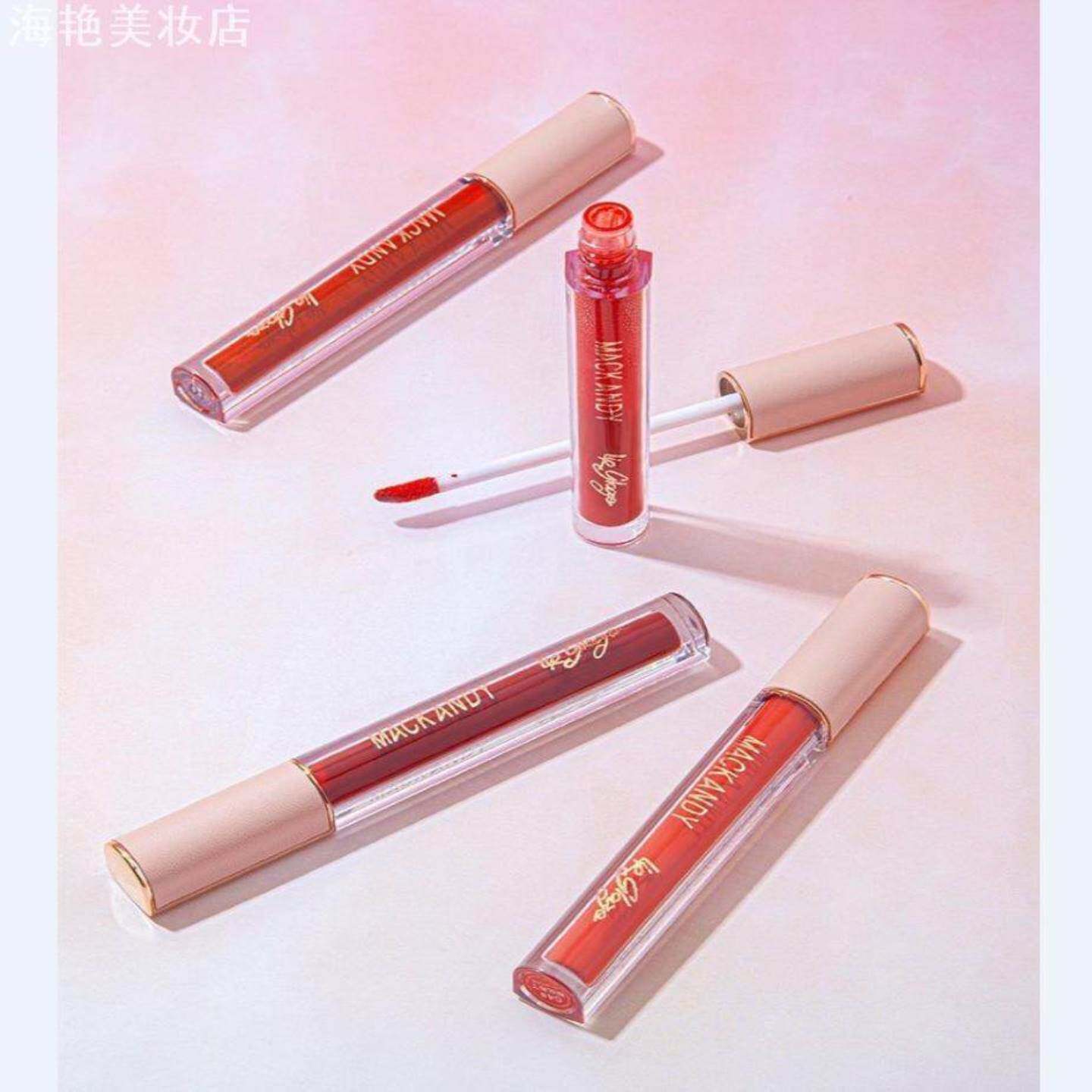 玛可安迪奢金羊皮小粉管水感柔雾