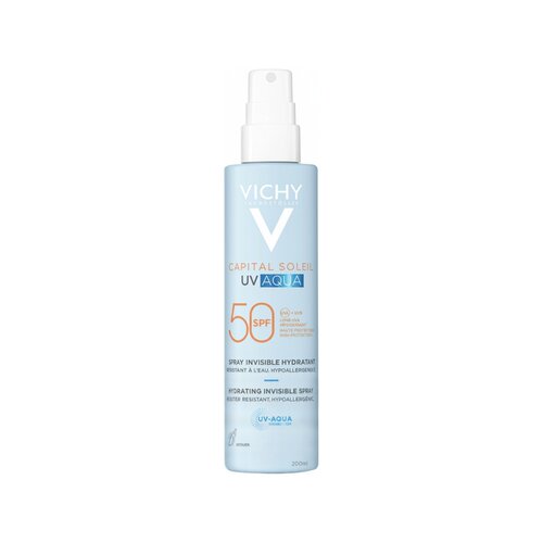 薇姿 Capital Soleil 阳光防护 水感隐形保湿防晒喷雾SPF50 200ml