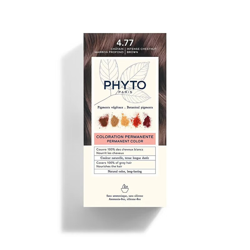 BC法国直邮 PHYTO发朵染发剂112ml（显影乳液50ml+染色剂50ml