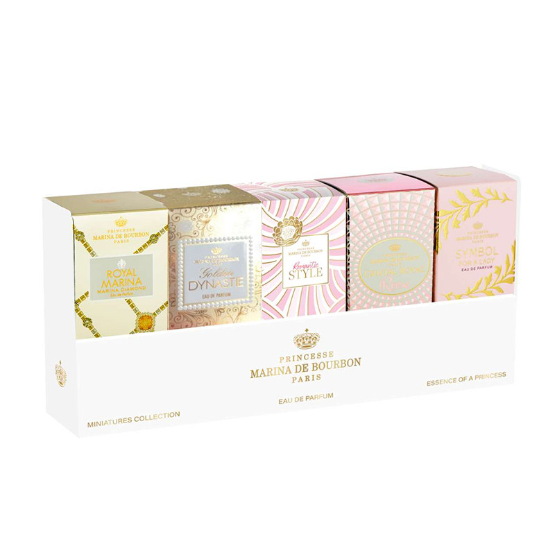 Marina de Bourbon皇家玛丽娜Q香套盒EDP浓香水 7.5ml*5 花果香调
