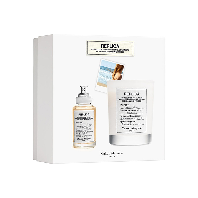 Maison margiela梅森马吉拉沙滩漫步套盒 香水30ml+蜡烛165g