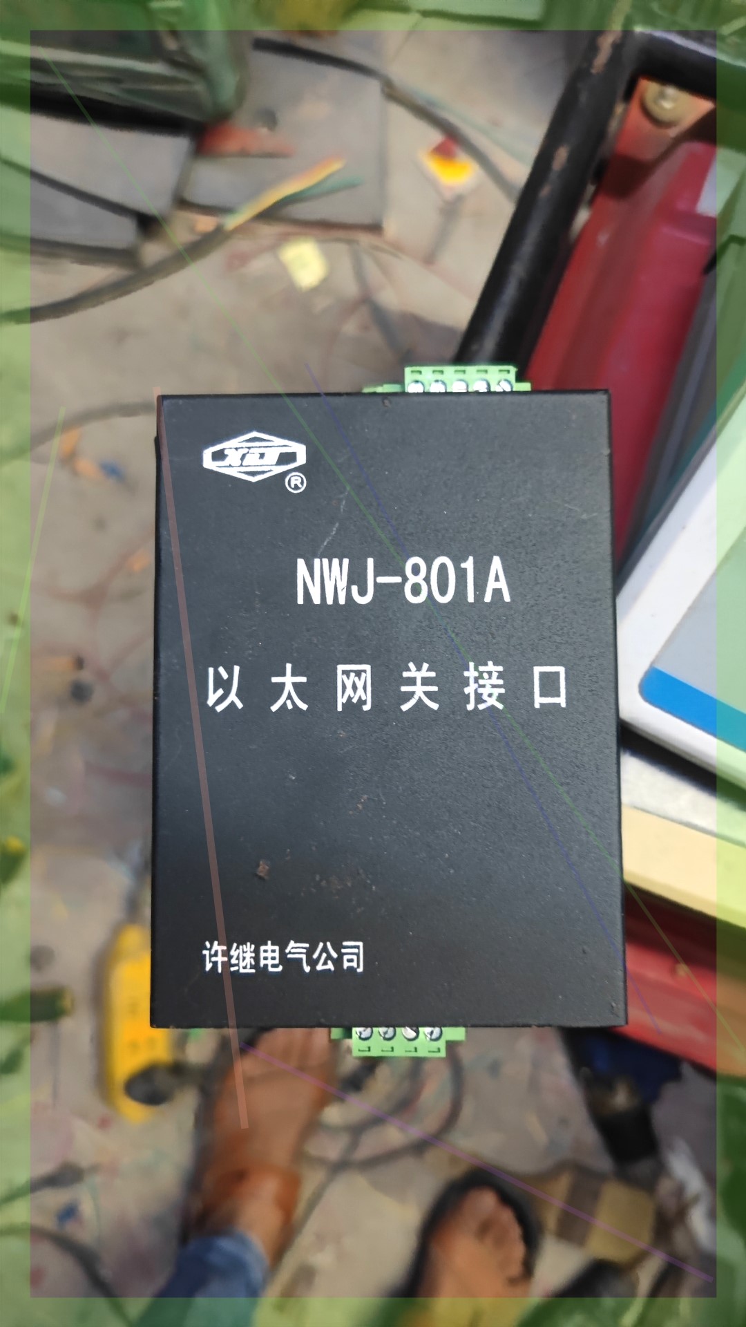 NWJ-801A以太网关接口，许继电气公司。