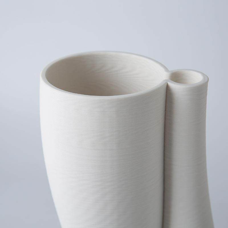 3D简约陶瓷花瓶摆件客厅酒柜台面花器样板房售楼处玄关软装饰,橡塑材料及制品,工业陶瓷,淘宝优惠券,粉丝福利购,淘宝优惠卷