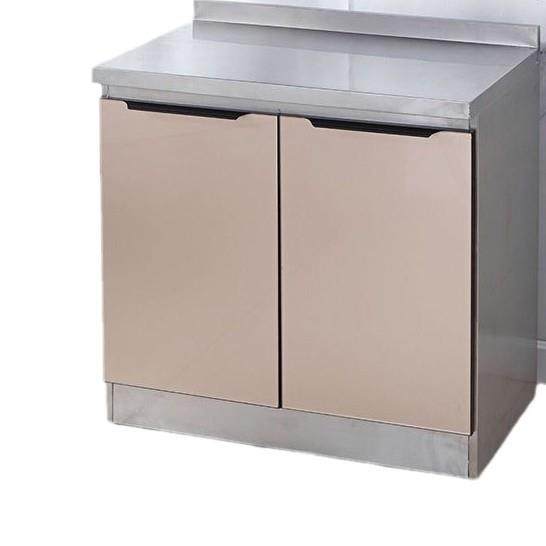 简易储物柜子不锈钢厨房橱柜组合柜一体农村灶台柜整体厨柜餐边柜,住宅家具,餐边柜,淘宝优惠券,粉丝福利购,淘宝优惠卷