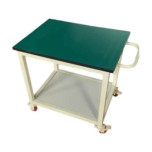 防静电双层小推车带抽屉周转车多功能工具车分拣移动手推车工作台