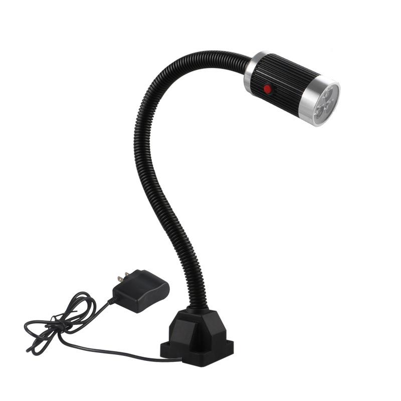 led机车床灯具工作台9w22灯0v工业FUQ照明灯螺丝固定座带开关灯