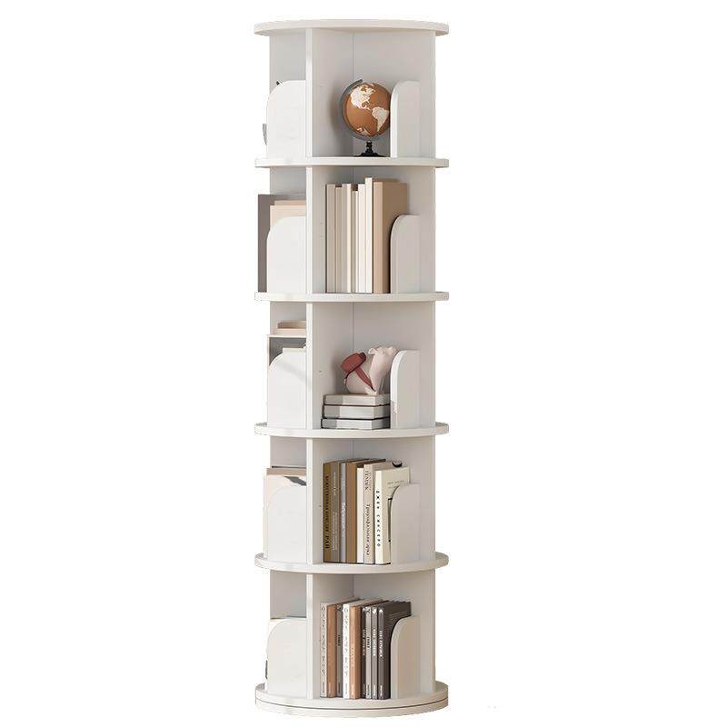 360度旋转书架落地创意现代简约家用学生儿童置物架省空间书柜