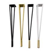 办公桌腿支架沙发电脑茶几铁艺餐桌支撑脚梳妆台底座吧台简易桌架