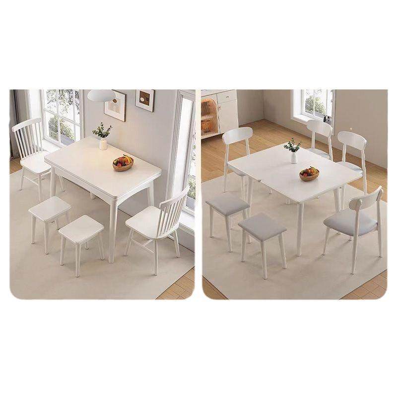 岩板折叠餐桌家用小户型奶油伸缩餐桌椅组合现代简约实木桌子,商业/办公家具,餐桌椅系列,淘宝优惠券,粉丝福利购,淘宝优惠卷
