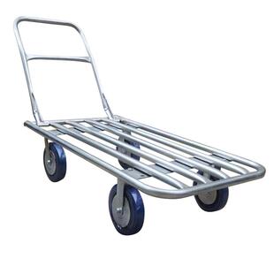 静音手推车折叠工具车加长手拖车加大四轮拉货车静音手推工具车