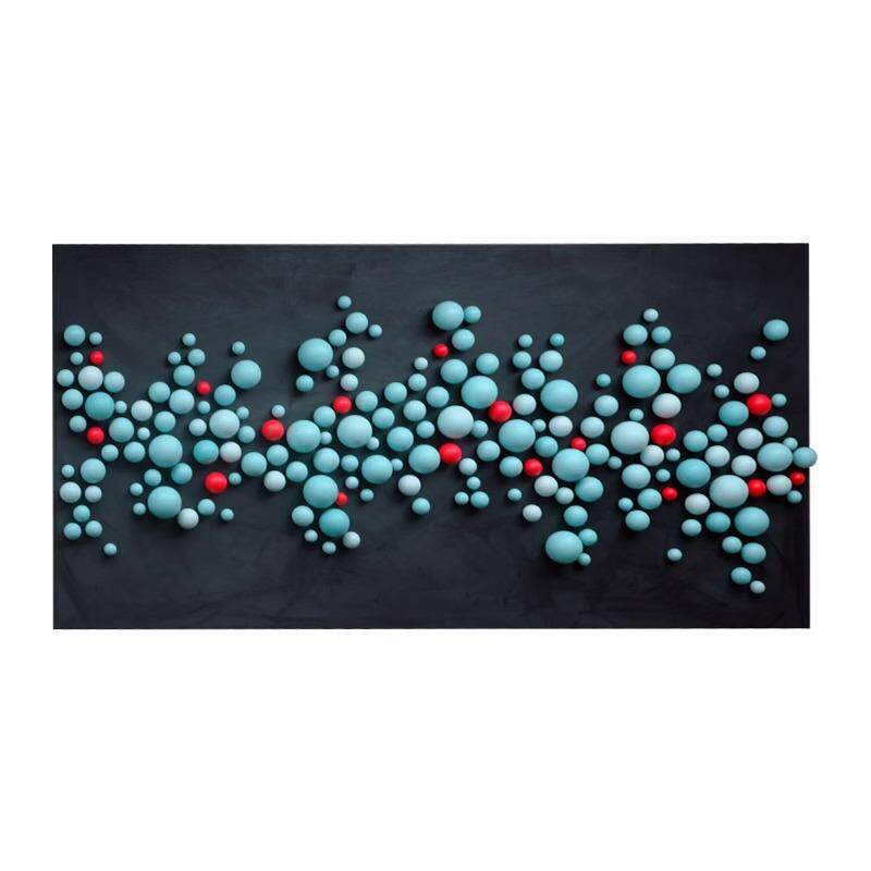 现代轻奢客厅背景墙装饰画高级感卧室床头挂画3d立体装置画沙发上