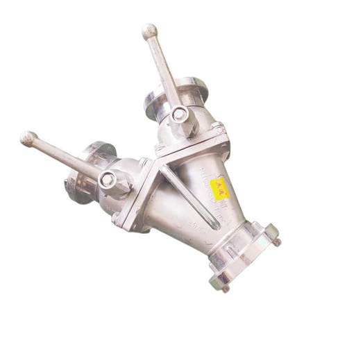 消防二分水器FII65/65*2-1.6高邮65二分水器连接消防水带2.5寸