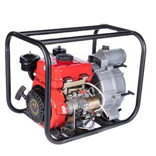 柴油机抽水泵170F大功率卧式 抽水机23寸4寸农用高扬程自吸电启动