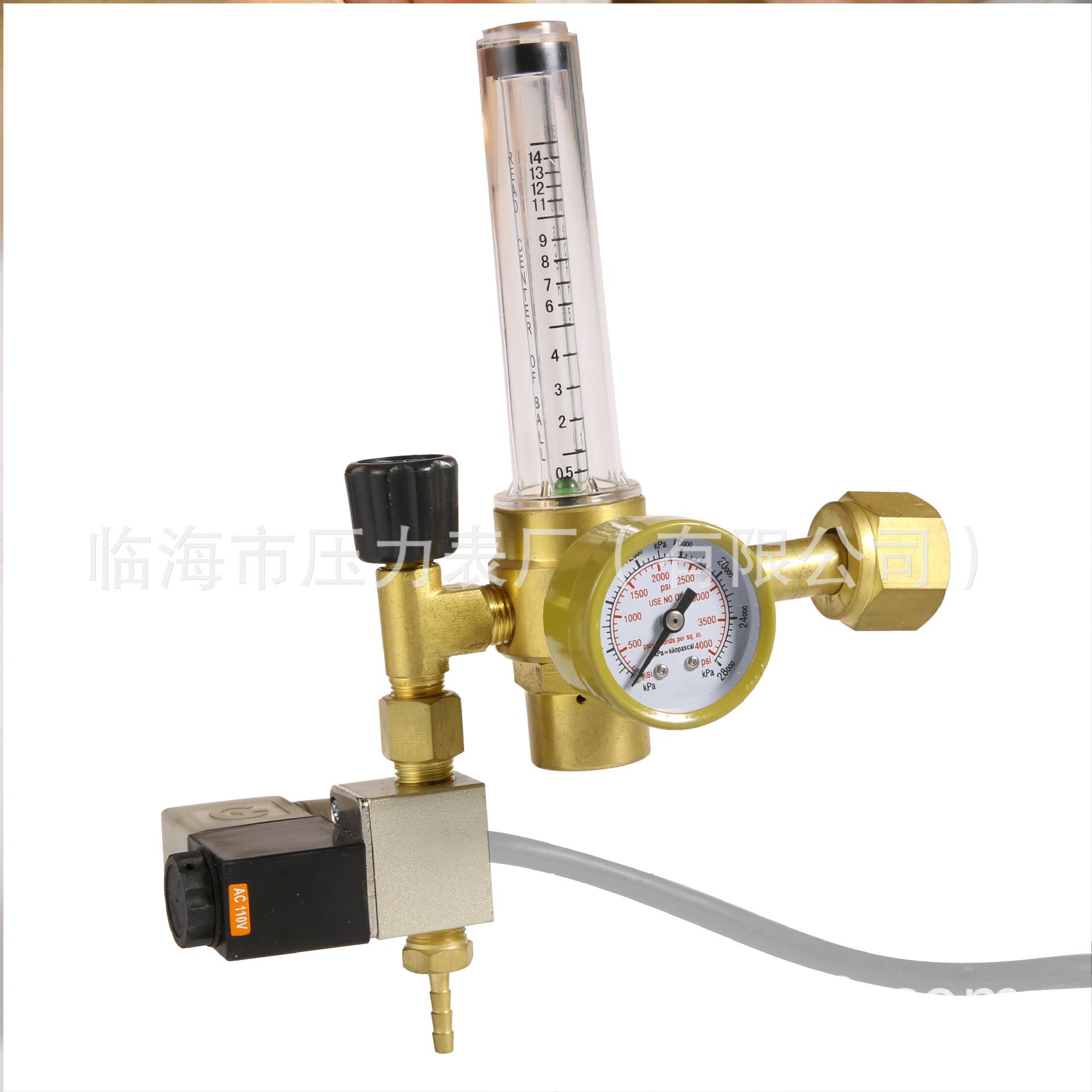种植场所二氧化碳加热压阀C02压力表仪表36v220V二保焊压